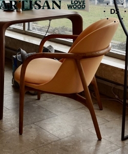 Neva lounge -10% piękny drewniany fotel Artisan | Design Spichlerz 