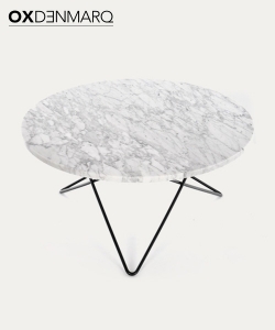 O Table skandynawski marmurowy stolik kawowy OX Denmarq | Design Spichlerz 