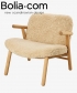 Cosh armchair low zabawny, ale stylowy fotel skandynawski Bolia | Design Spichlerz 