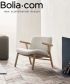 Cosh armchair low zabawny, ale stylowy fotel skandynawski Bolia | Design Spichlerz 