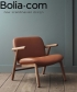 Cosh armchair low zabawny, ale stylowy fotel skandynawski Bolia | Design Spichlerz 