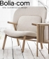 Cosh armchair medium fotel skandynawski Bolia | Design Spichlerz 