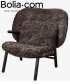 Cosh armchair medium fotel skandynawski Bolia | Design Spichlerz 