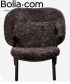 Cosh armchair medium fotel skandynawski Bolia | Design Spichlerz 