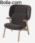 Cosh armchair high fotel skandynawski Bolia | Design Spichlerz 