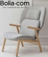 Cosh armchair high fotel skandynawski Bolia | Design Spichlerz 