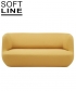 Clay Sofa elegancka komfortowa sofa skandynawska Softline | Design Spichlerz