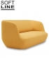 Clay Sofa elegancka komfortowa sofa skandynawska Softline | Design Spichlerz