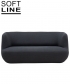 Clay Sofa elegancka komfortowa sofa skandynawska Softline | Design Spichlerz