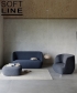 Clay Sofa elegancka komfortowa sofa skandynawska Softline | Design Spichlerz