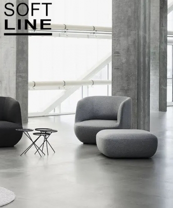 Clay Pouf elegancka pufa | Softline