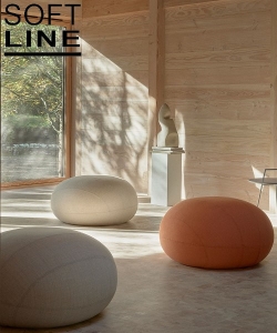 Cut Pouf wszechstronna pufa skandynawska Softline | Design Spichlerz 