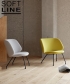 Evy Lounge Chair elegancki i komfortowy fotel skandynawski Softline | Design Spichlerz 