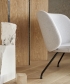 Evy Lounge Chair elegancki i komfortowy fotel skandynawski Softline | Design Spichlerz 