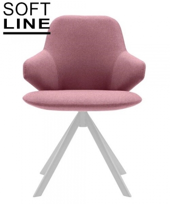 Nuuk Swivel skandynawskie krzesło obrotowe Softline | Design Spichlerz