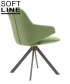 Nuuk Swivel skandynawskie krzesło obrotowe Softline | Design Spichlerz