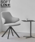 Nuuk Swivel krzesło obrotowe | Softline