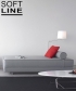 Lubi Daybed klasyczna elegancka rozkładana sofa skandynawska Softline | Design Spichlerz