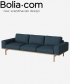 Elton Sofa 3 esencja skandynawskiego wzornictwa sofa Bolia | Design Spichlerz 