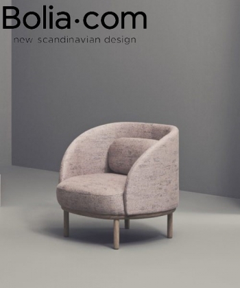 Fuuga Armchair stylowy i elegancki fotel skandynawski Bolia | Design Spichlerz 