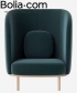 Fuuga Nesting Armchair stylowy i elegancki wysoki fotel skandynawski Bolia | Design Spichlerz 