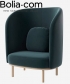 Fuuga Nesting Armchair stylowy i elegancki wysoki fotel skandynawski Bolia | Design Spichlerz 