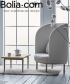 Fuuga Nesting Armchair stylowy i elegancki wysoki fotel skandynawski Bolia | Design Spichlerz 