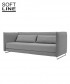 Metro sofa rozkładana z funkcją spania | Softline | design busk+hertzog | Design Spichlerz