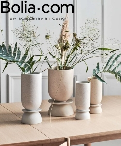 Hour zmysłowy rzeźbiarski wazon Bolia | Design Spichlerz