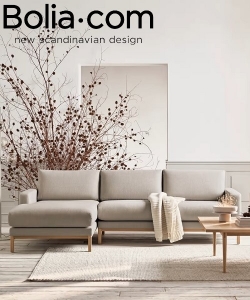 North 3 z szezlongiem stylowa klasyczna skandynawska sofa Bolia | Design Spichlerz