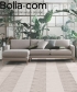 North 3 z szezlongiem stylowa klasyczna skandynawska sofa Bolia | Design Spichlerz