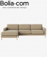 North 3 z szezlongiem stylowa klasyczna skandynawska sofa Bolia | Design Spichlerz