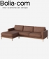 North 3 z szezlongiem stylowa klasyczna skandynawska sofa Bolia | Design Spichlerz