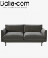 Lomi Sofa 2 skandynawska elegancka sofa Bolia | Design Spichlerz