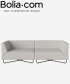 Orlando 2 Outdoor O2 skandynawska sofa zewnętrzna Bolia | Design Spichlerz