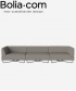 Orlando 3 Outdoor O2 skandynawska sofa zewnętrzna Bolia | Design Spichlerz