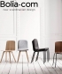 Palm dining chair nowoczesne skandynawskie krzesło Bolia | Design Spichlerz