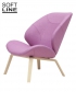 Eden dynamiczny nowoczesny skandynawski fotel Softline
