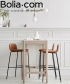 Palm Bar nowoczesne skandynawskie krzesło barowe Bolia | Design Spichlerz
