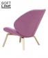 Eden dynamiczny nowoczesny skandynawski fotel Softline