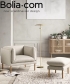 Paste armchair kontrastowy skandynawski fotel Bolia | Design Spichlerz 