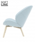 Eden dynamiczny nowoczesny skandynawski fotel Softline