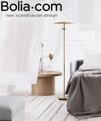 Reflection Floor Lamp elegancka skandynawska lampa podłogowa Bolia | Design Spichlerz