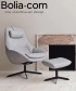 Saga Armchair piękny i wygodny skandynawski fotel Bolia | Design Spichlerz