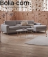Scandinavia Sofa 3 z szezlongiem rozkładana skandynawska elegancka sofa Bolia | Design Spichlerz