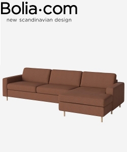 Scandinavia Sofa 3 z szezlongiem skandynawska elegancka sofa Bolia | Design Spichlerz