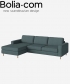 Scandinavia Sofa 3 z szezlongiem skandynawska elegancka sofa Bolia | Design Spichlerz