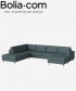 Scandinavia Sofa 5 skandynawski elegancki narożnik Bolia | Design Spichlerz