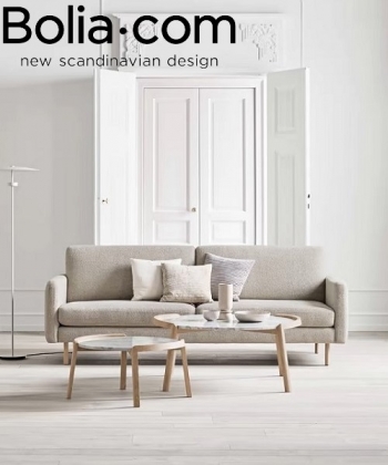 Scandinavia Remix Sofa 2 kwintesencja skandynawskiego minimalizmu Bolia | Design Spichlerz