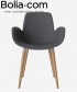 Seed Chair Upholstery tapicerowane komfortowe krzesło skandynawskie Bolia | Design Spichlerz